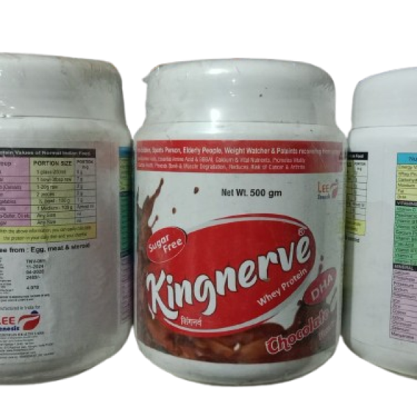 kingnerve protein powder 500gm